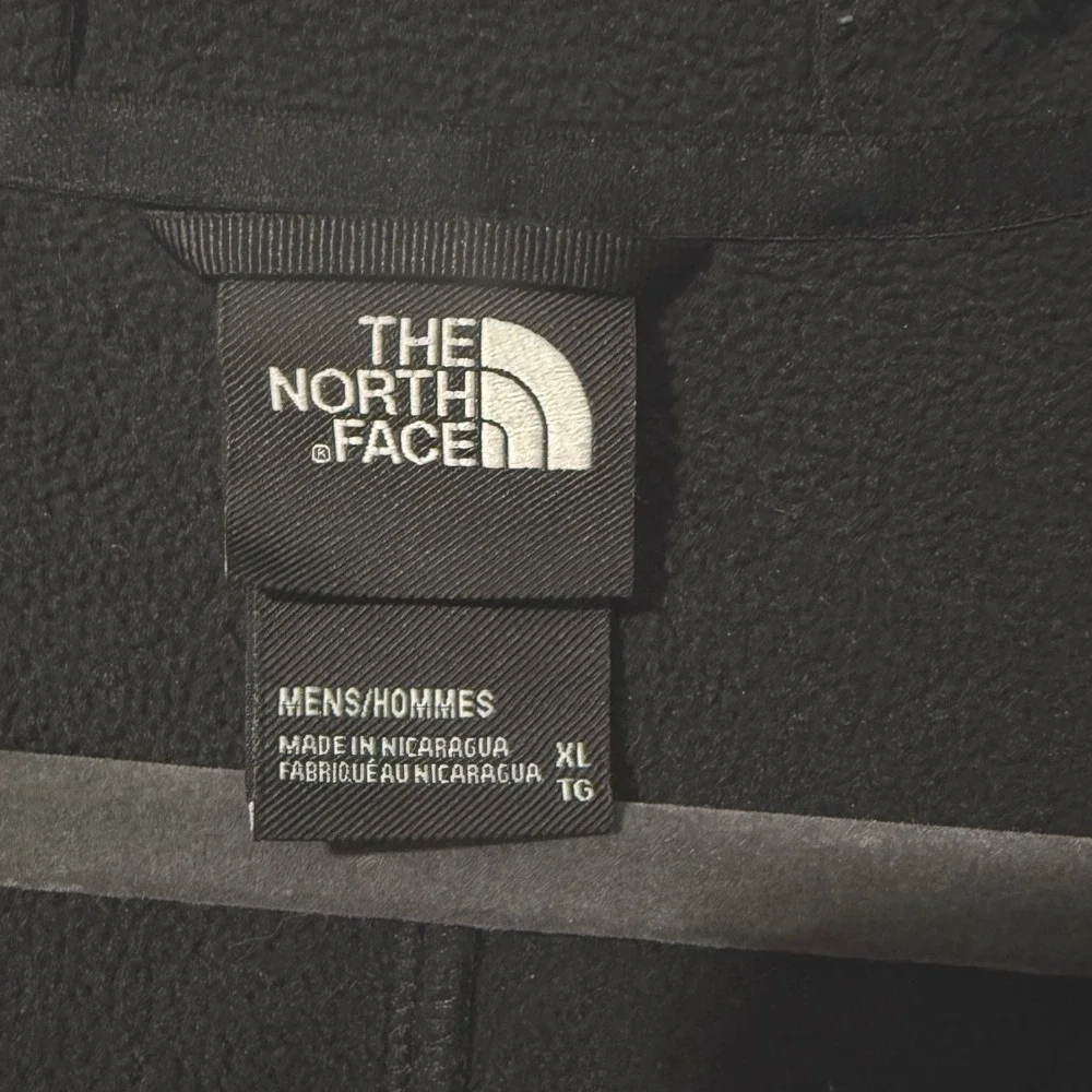 The North Face WindWall Soft Shell Jacket Mens XL Black Hooded Full Zip Fleece
